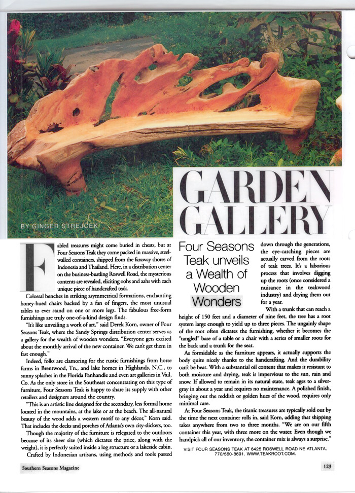 Southern Seasons Editorial